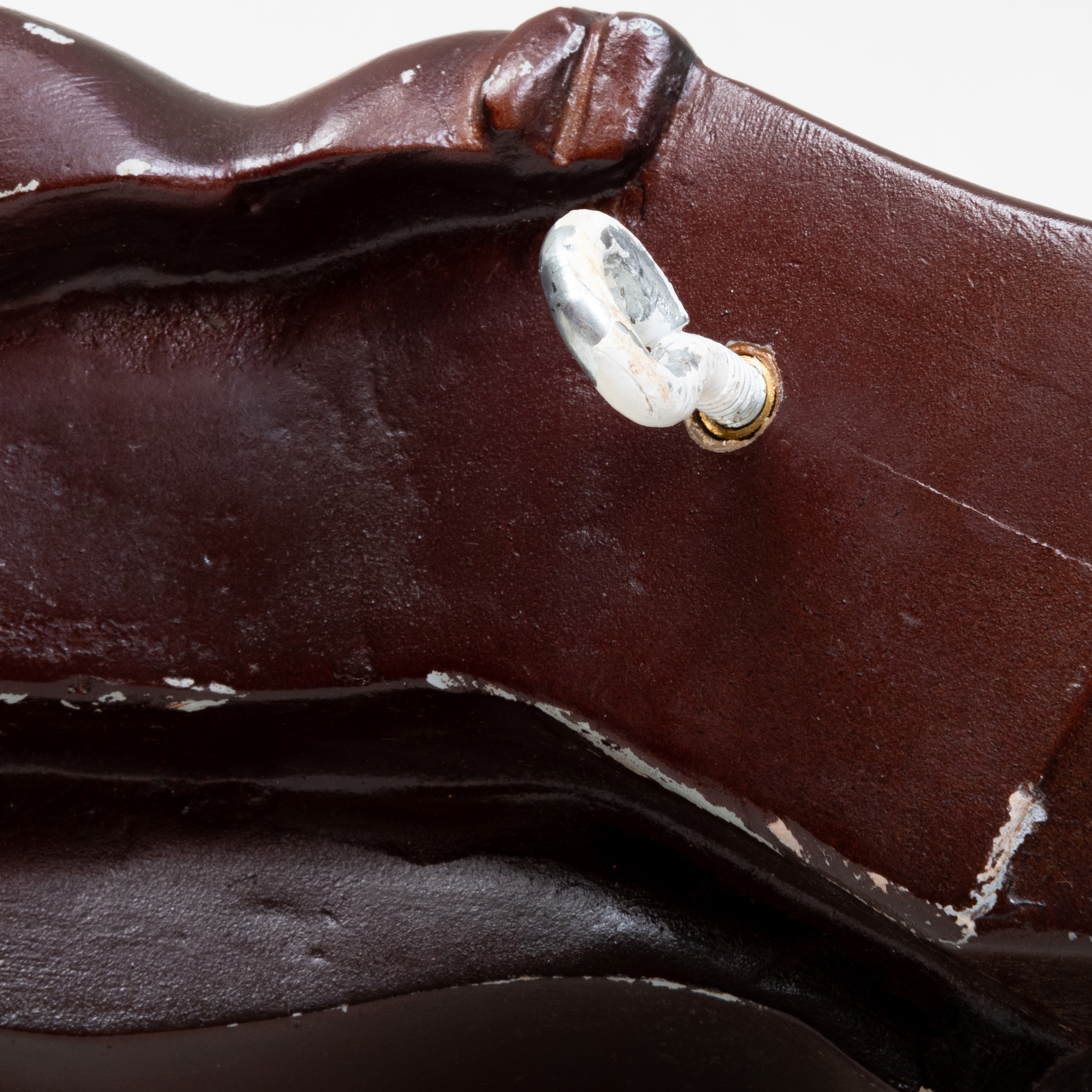 Artwork by Markus Schinwald, Untitled (Legs) #22, Made of Carved and stained wood