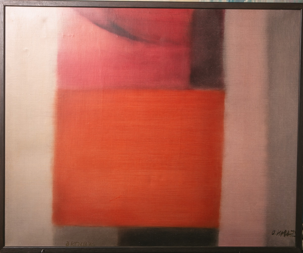 Artwork by Oskar Kolb, "MAESTOSO", Made of Oil / canvas