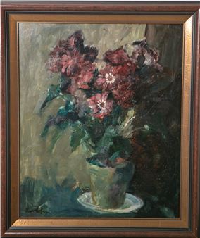 Stillleben m. Blumen - Max Hofer
