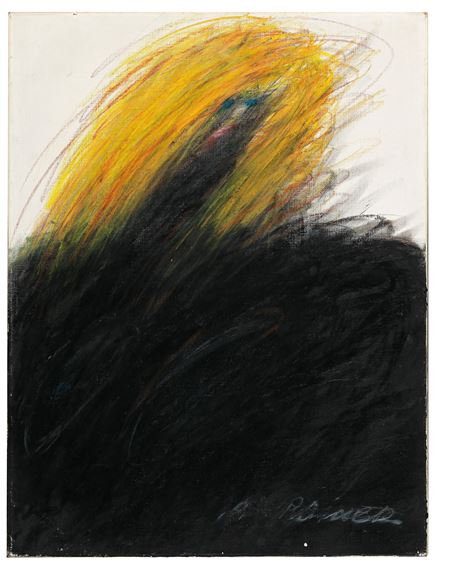 “Irma la Douce” by Arnulf Rainer, 1963