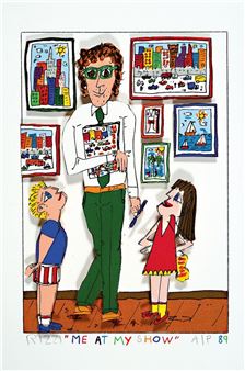 真作　james rizzi　\