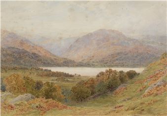 Grisedale Valley and Ullswater - Alfred Powell