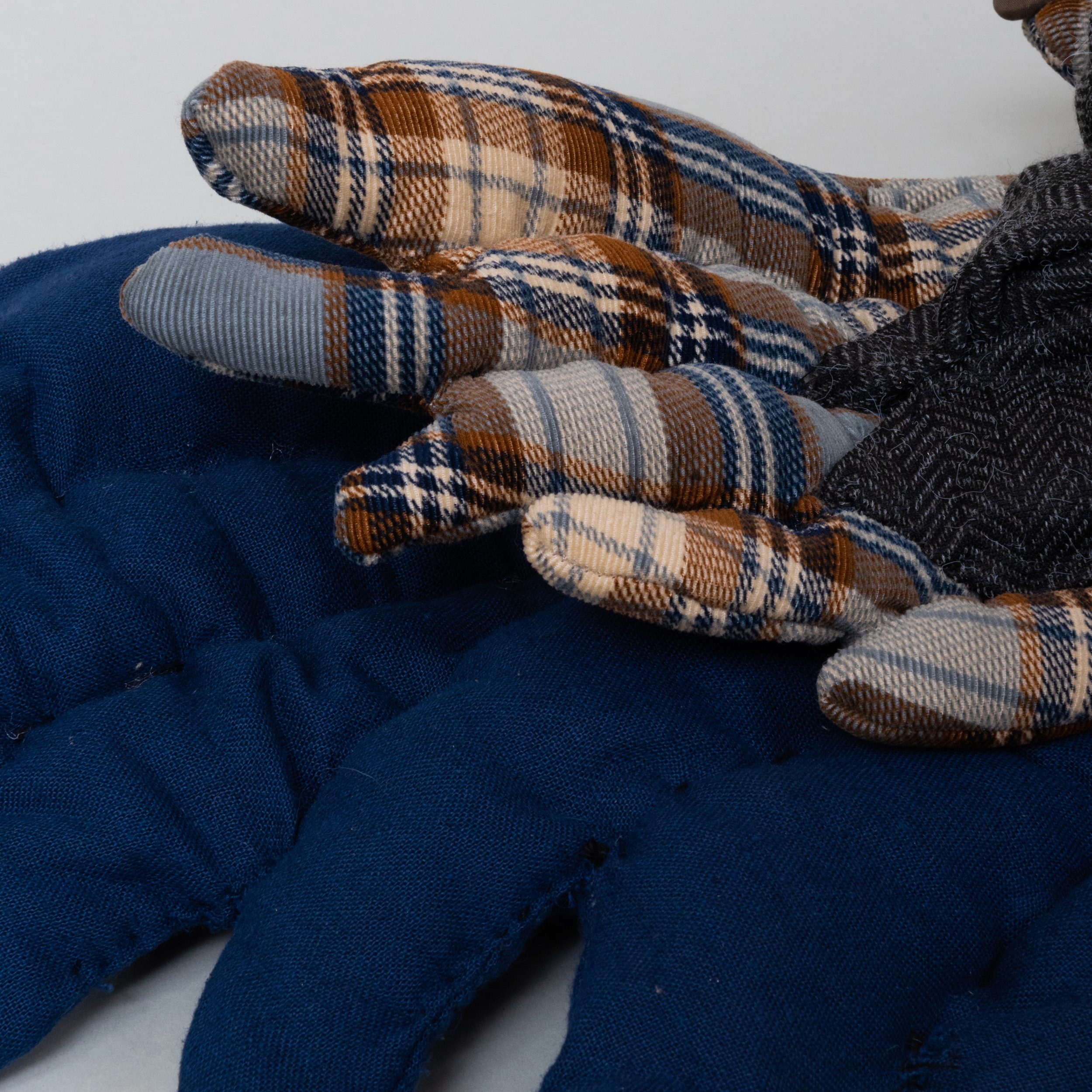 Artwork by Jeila Gueramian, Untitled 1, Made of Found fabric