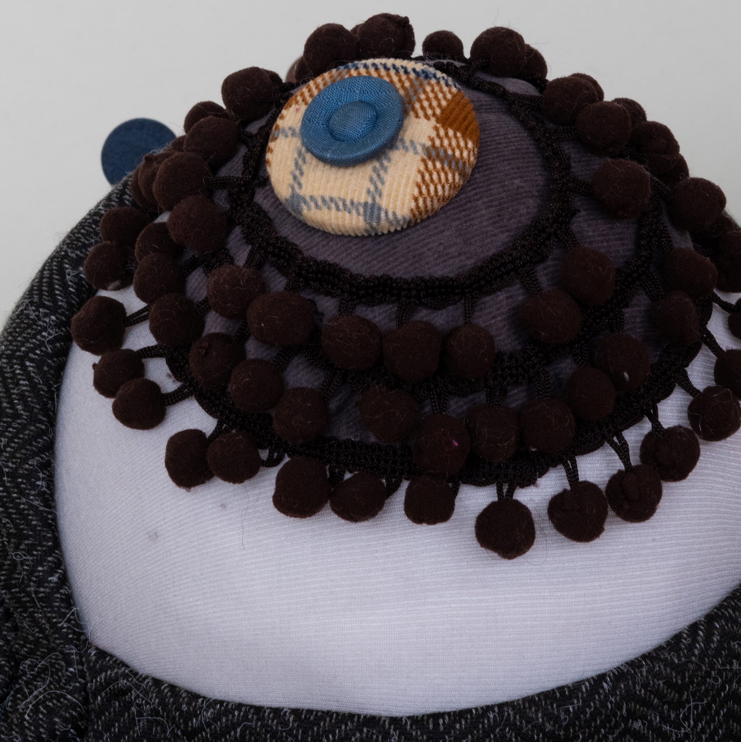 Artwork by Jeila Gueramian, Untitled 1, Made of Found fabric