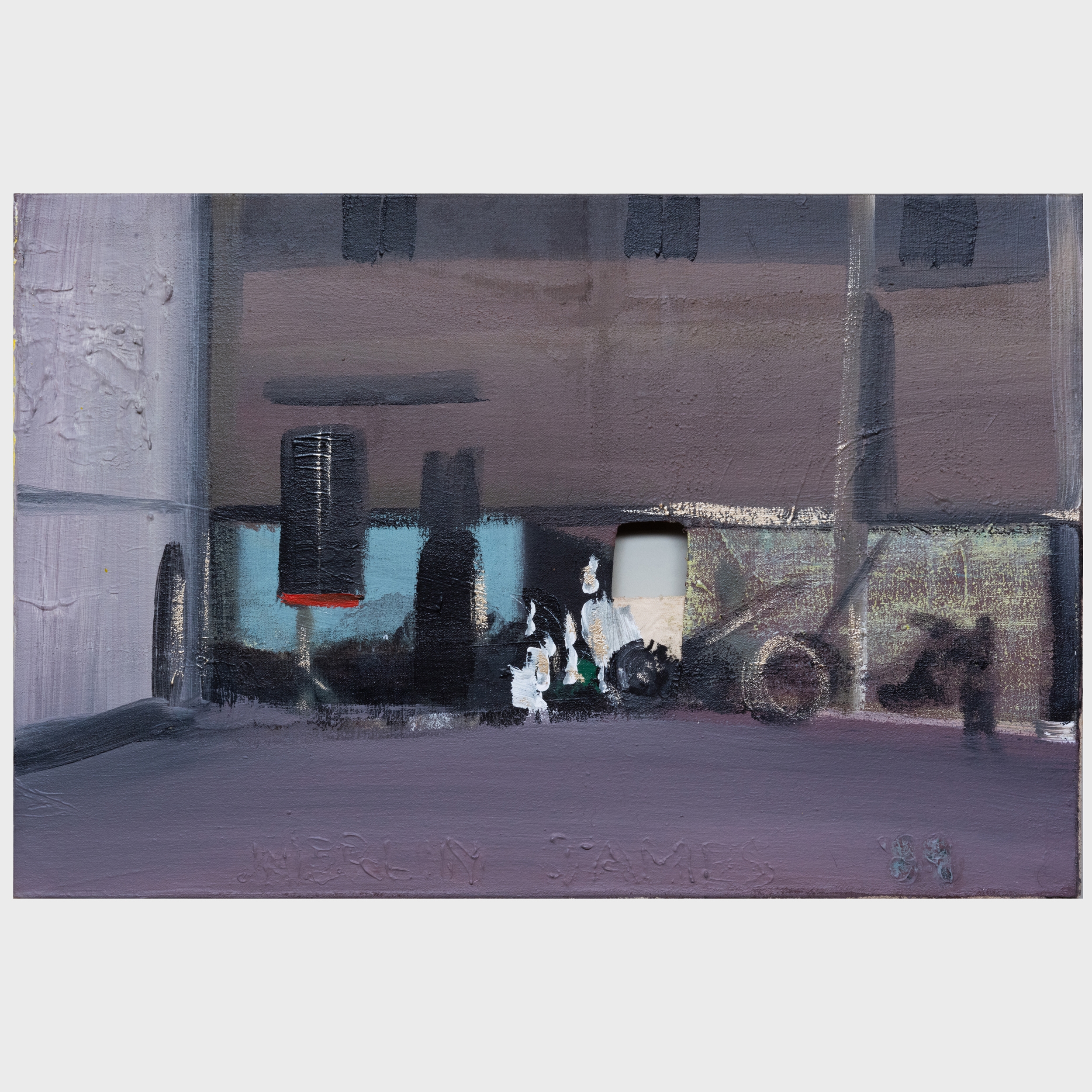 Merlin James | A Courtyard (2000 - 2001) | MutualArt