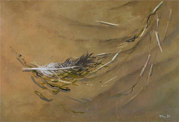FEATHER IN THE SAND by Robert R. Bliss, 1969