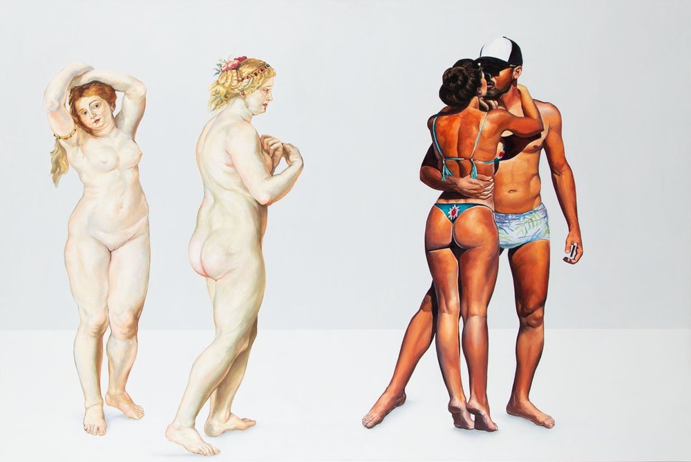 Artwork by Julita Malinowska , "Judgement I", Made of oil/canvas