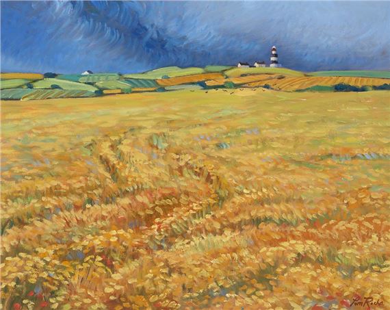 Tom Roche | FIELD OF BARLEY | MutualArt