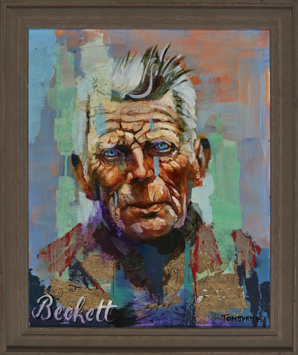 Tom Byrne | PORTRAIT OF SAMUEL BECKETT | MutualArt