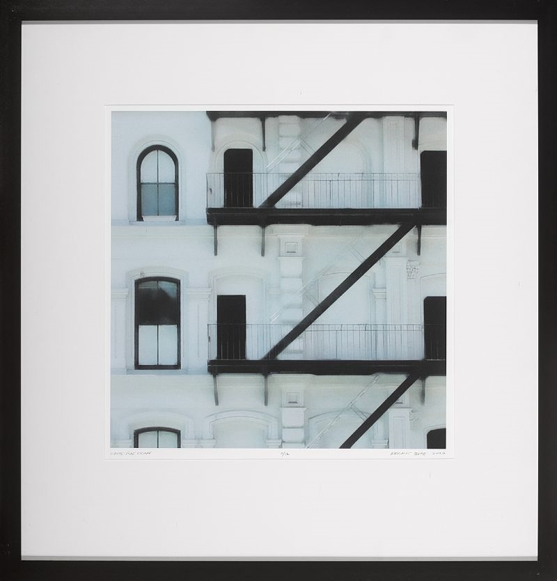 Artwork by Kermit Berg, THE WHITE SERIES (SET OF EIGHT), Made of archival giclée