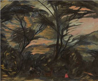 PACKING UP THE CAMP AT BARSALOI, KENYA - Pamela Drew