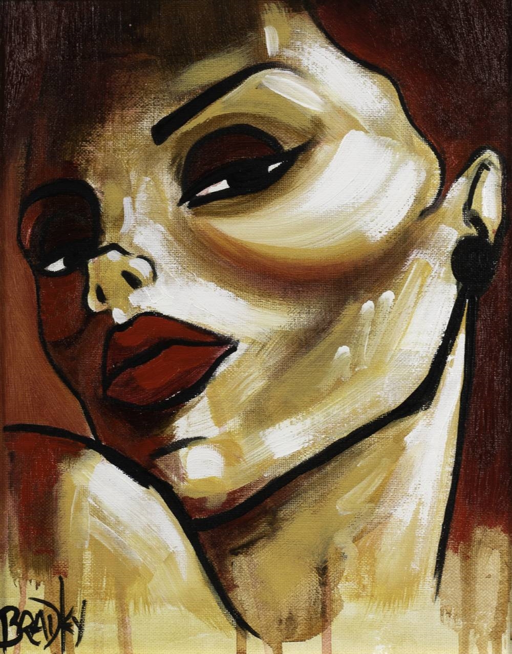 Terry Bradley | PORTRAIT OF A WOMAN | MutualArt