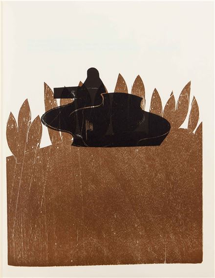 Ein Gespräch über Bäume by HAP  Grieshaber, 1971
