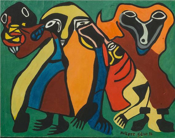 Les gardiens by Philippe Sène, 1992