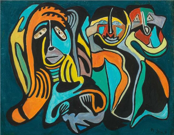Les 3 gardiens by Philippe Sène, 1991