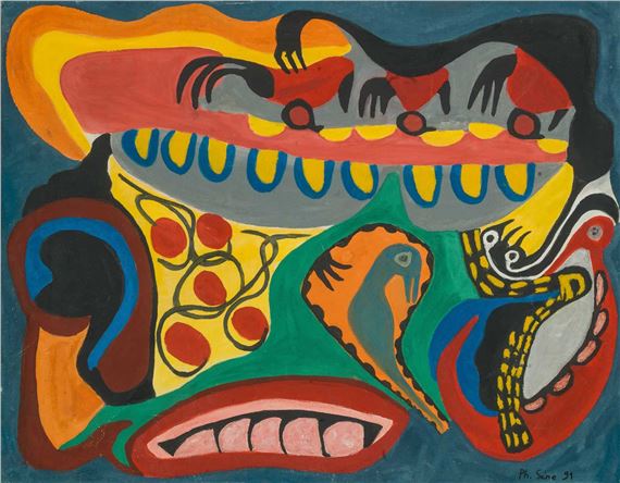 Camb alé (le puits sacré) by Philippe Sène, 1991