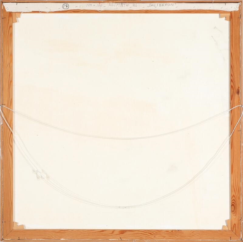 Artwork by Carl Erik Reimuth, Dali Braun, Made of Oil on canvas