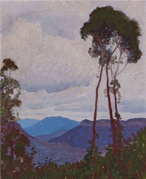 Blue Mountains by Elioth Gruner, 1926
