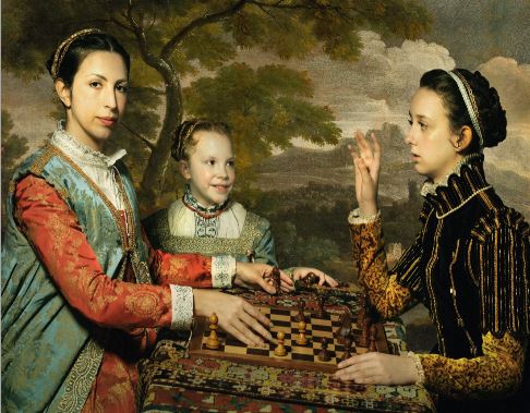 The Chess Game by Sofonisba Anguissola via DailyArt mobile app