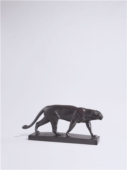 Leopard. by Fritz Behn, 1909