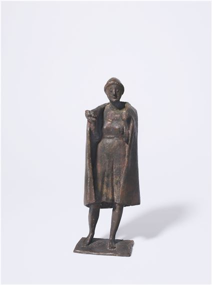 ”Kleine Mantelträgerin”. by Gerhard Marcks, 1939