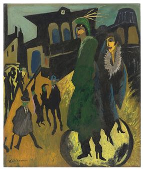 Women at the Potsdamer Platz. - Will Grohmann