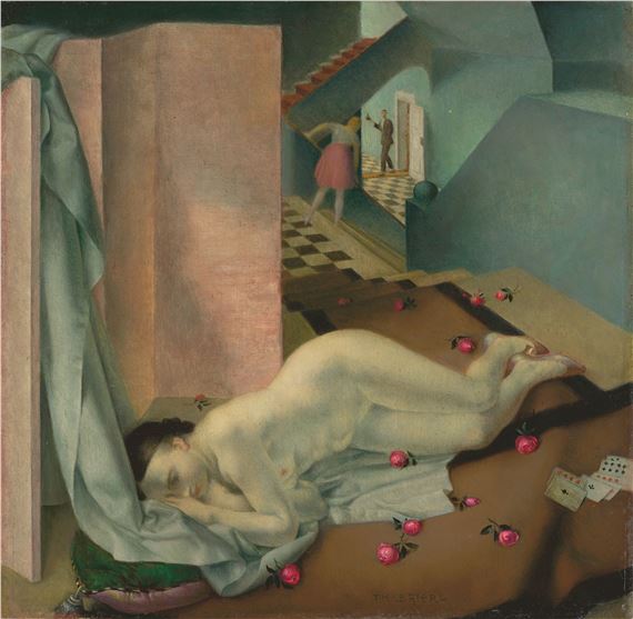 Die Gefeierte. by Theodor Baierl, 1927