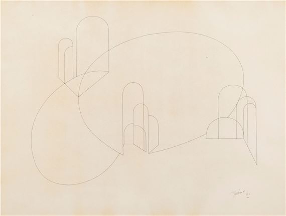 Sans titre by Gaston Bertrand, 1960