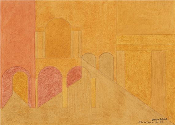 Les arcades de Bologne by Gaston Bertrand, 1953