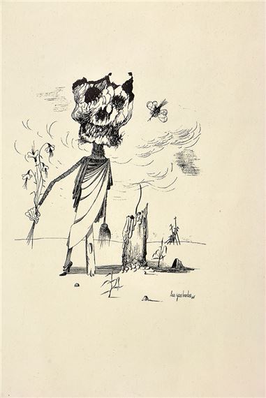 La parca by Leónidas Gambartes, 1944