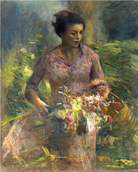 Cogliendo fiori by Pietro Gaudenzi