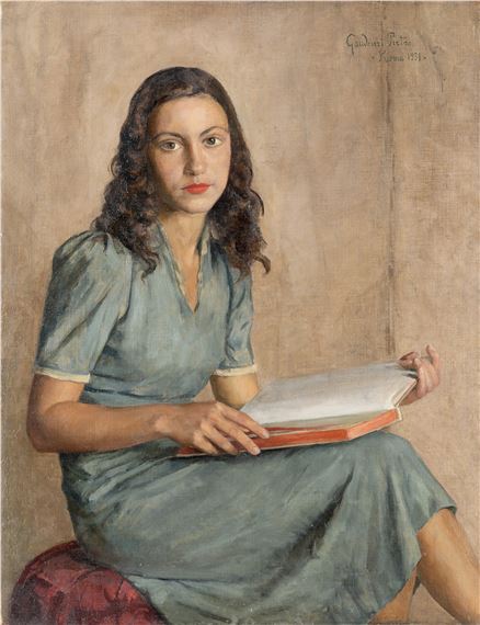 Ritratto di ragazza by Pietro Gaudenzi, 1931