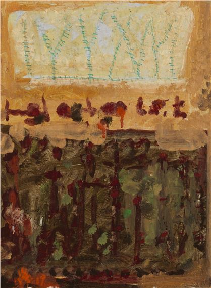 COMPOSITION by Roger Bissière, 1964