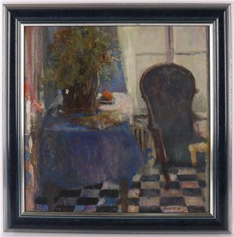 Blue interior - Arend Kuiper