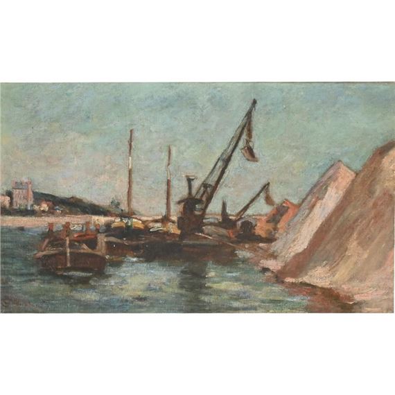 Quai de Bercy, Paris by Armand Guillaumin, c. 1880