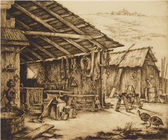 ''Rancho Smithey Shop'' - Orpha Klinker