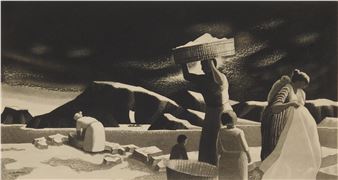 ''Tropical Washday'' - J. Jay Mc Vicker