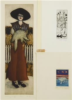 ''Living Muff''; ''Star and Stripes Rhinoceros'' & ''Hermaphrodite with Fans'' - T. P. Speer