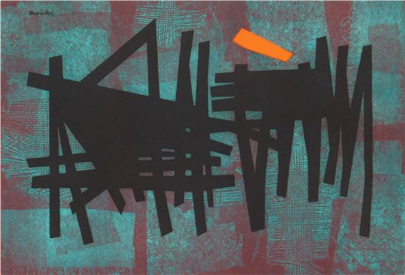 ''Orange Accent'' by J. Jay Mc Vicker, 1981