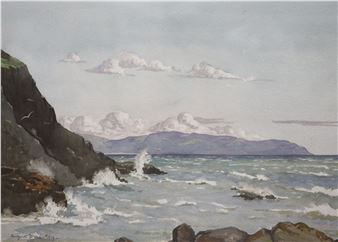 Scottish coastal landscape - Argent Brierley