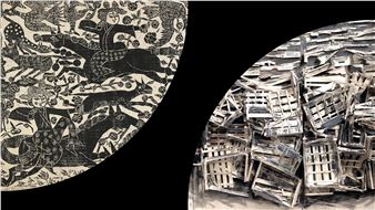 Improvisation in Wood: Kawamata x Munakata - Japan Society Gallery