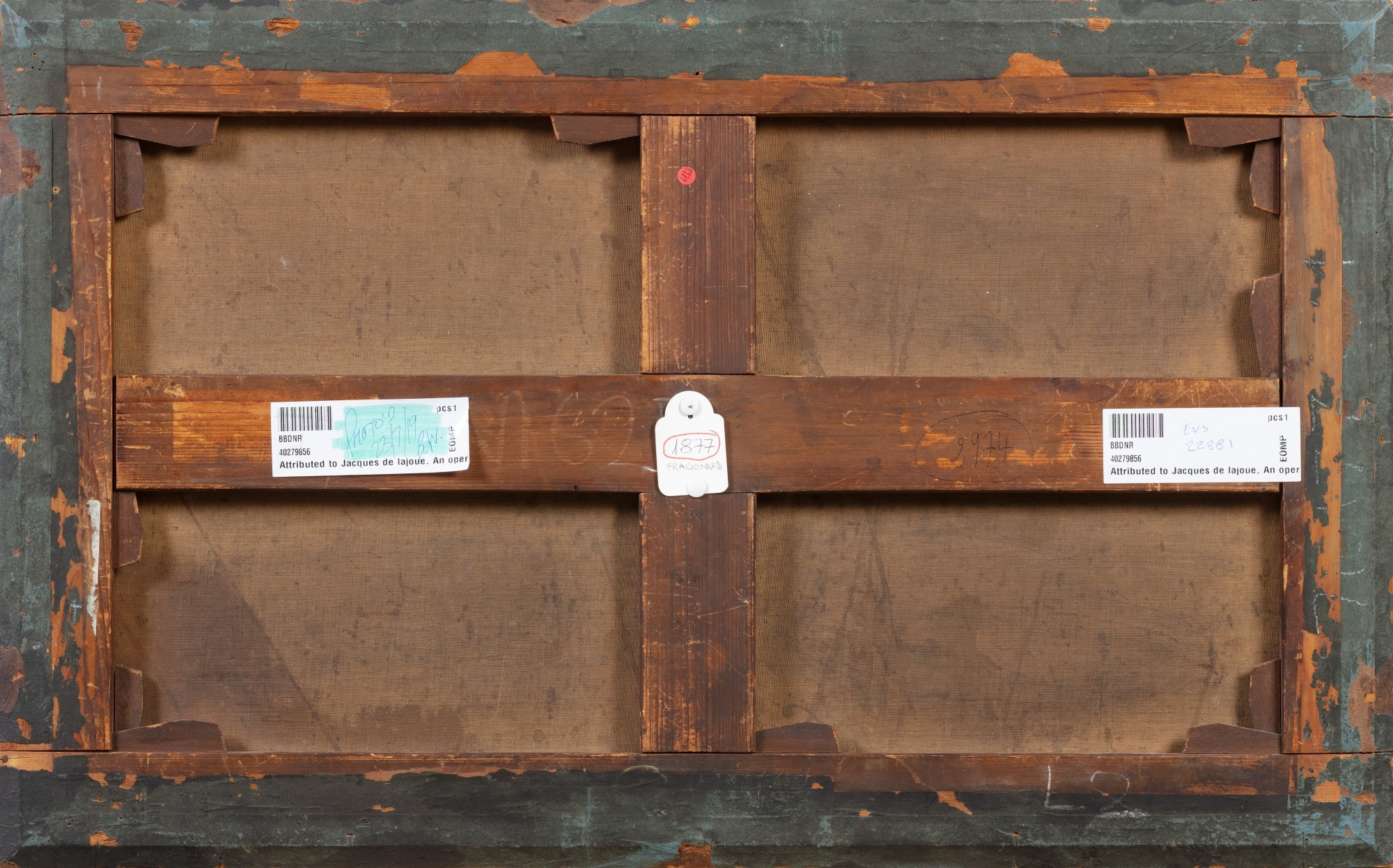 Artwork by Gabriel Jacques de Saint-Aubin, Le Turc Généreux, a scene dance from Indes Galantes by Rameau, Made of Oil on canvas