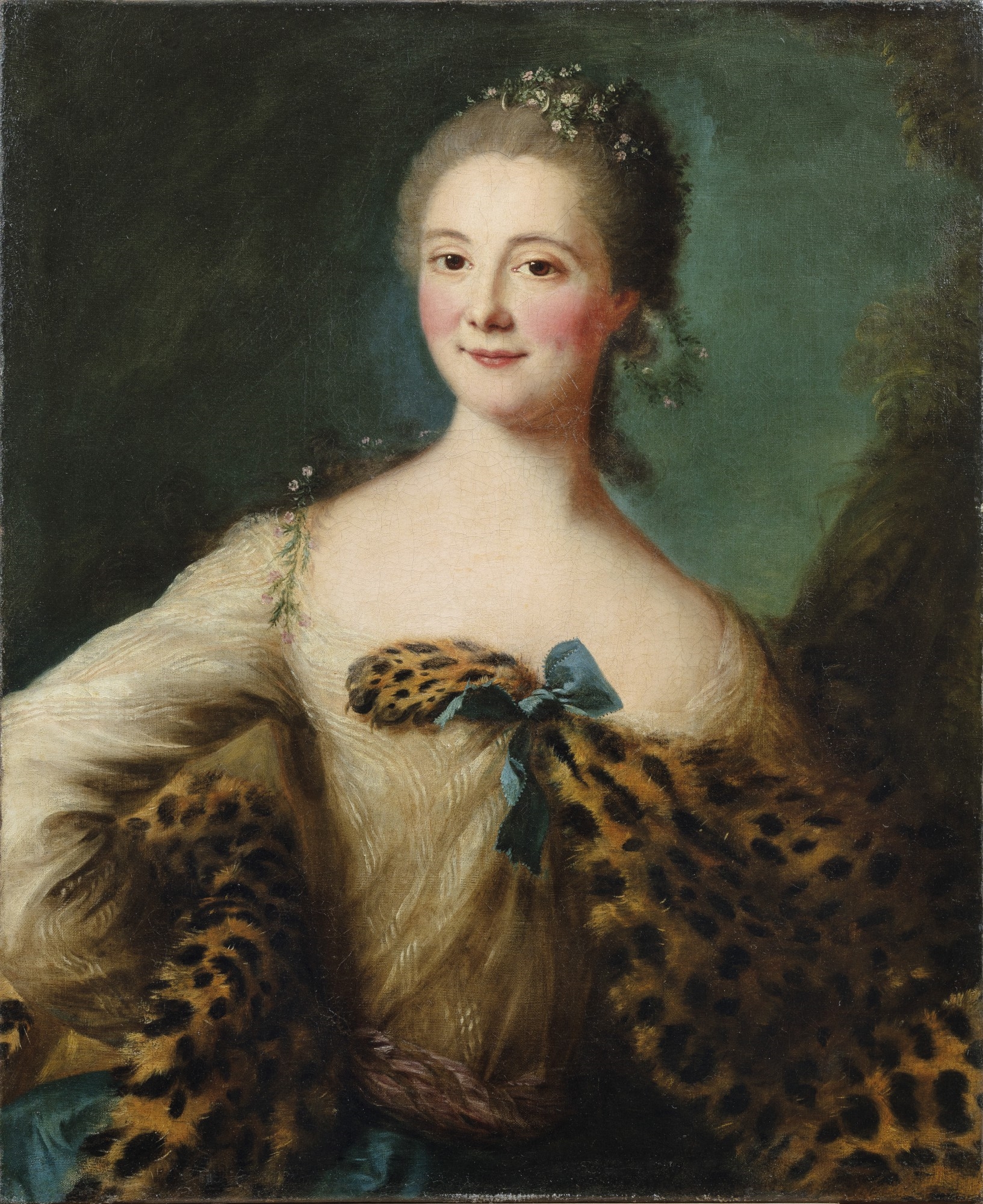 Artwork by Louis-Richard-François Dupont de Montfiquet, Portrait of a Lady, Made of Oil on canvas