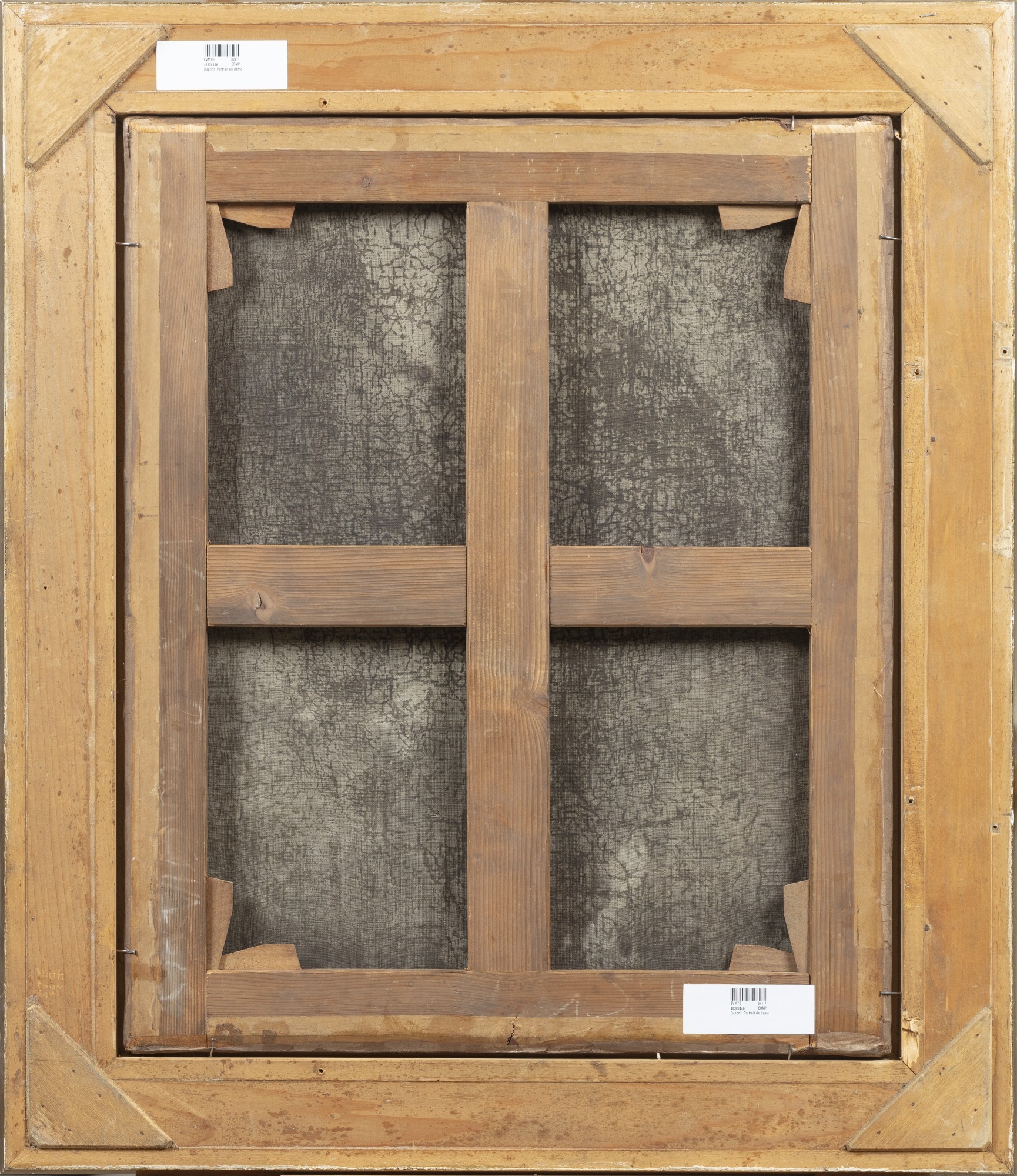 Artwork by Louis-Richard-François Dupont de Montfiquet, Portrait of a Lady, Made of Oil on canvas