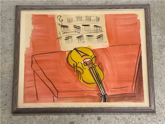 Raoul Dufy | A violin | MutualArt