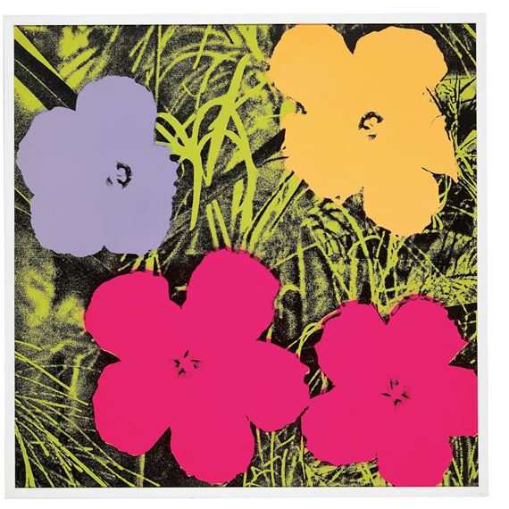 Andy Warhol Flowers (1970) MutualArt