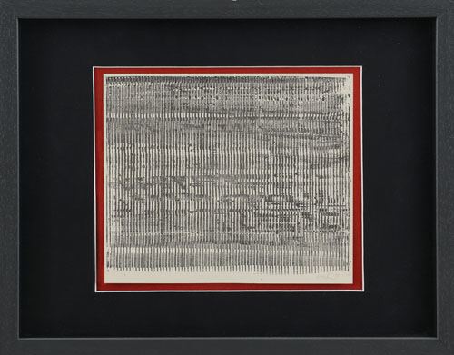 La Lune en rodage I by Heinz Mack, 1959