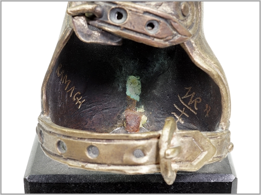 Artwork by W. Ramach, Torso, Made of Bronze sculpture