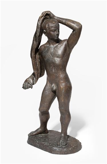 Junge mit verschrenkten Armen by Eduard Spörri