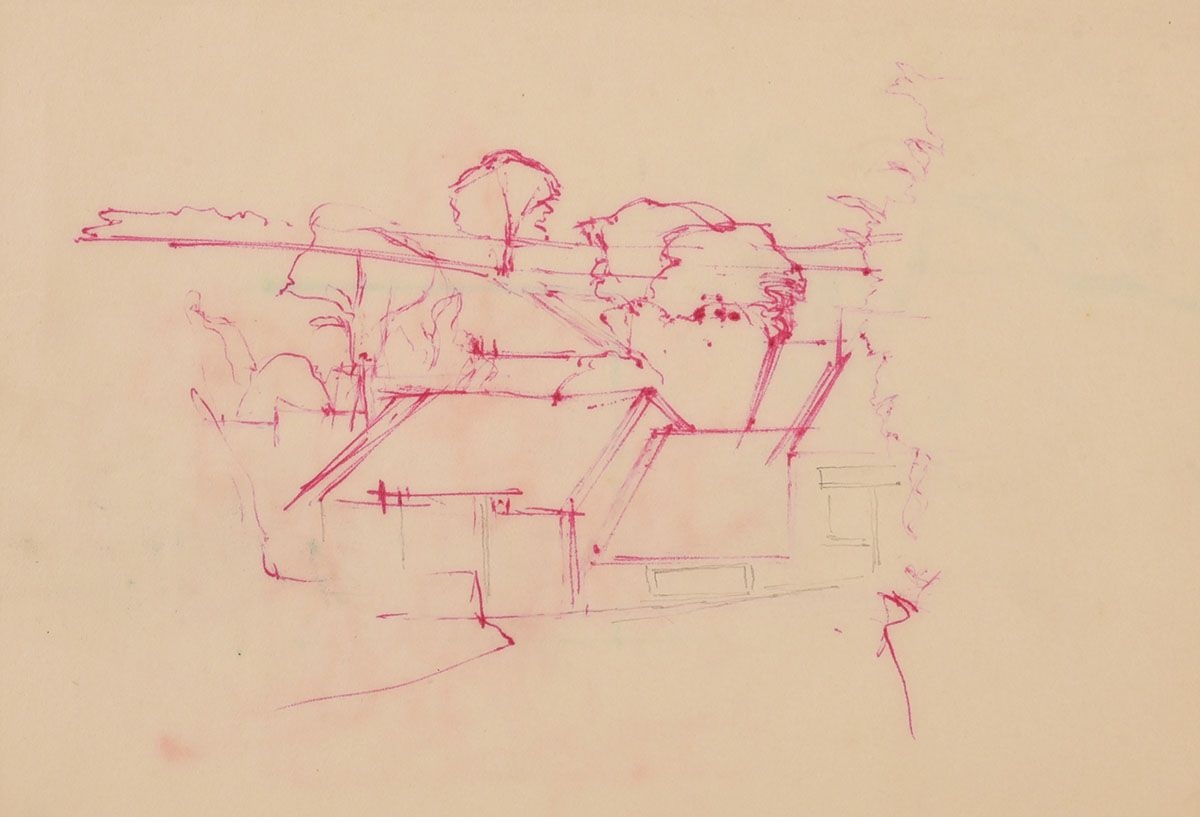 Thomas Carr FARM BUILDINGS MutualArt